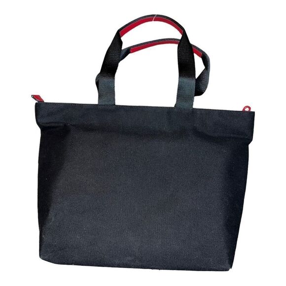 Karl Lagerfeld Paris Kristen Tote Black City Heart Sca Print Cat Canvas Large - Picture 3 of 7